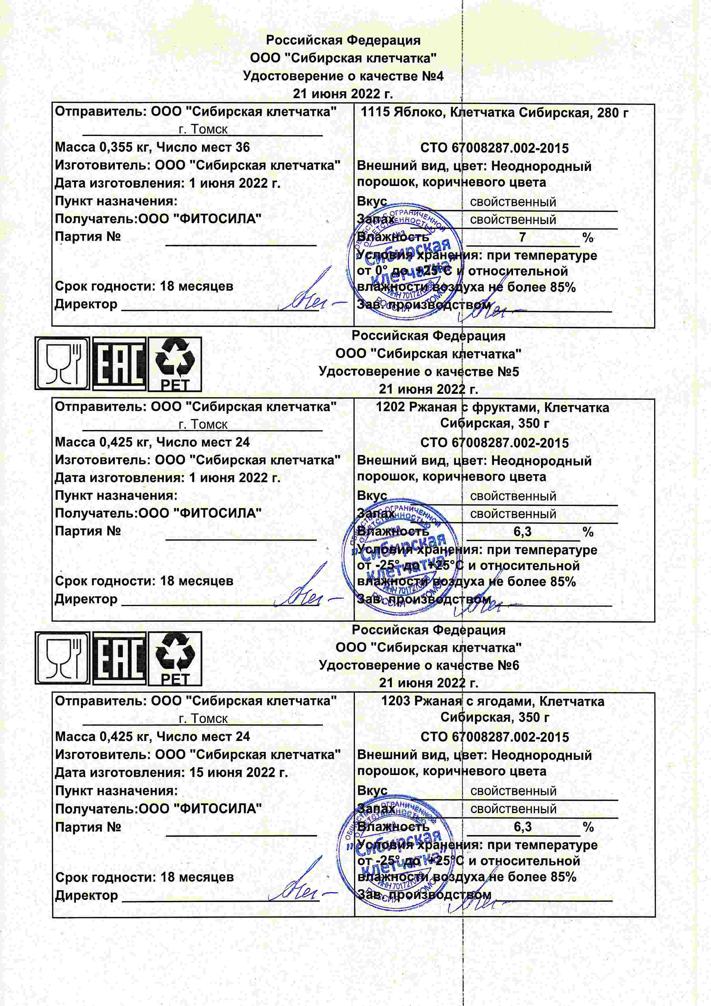 Паспорт №062022